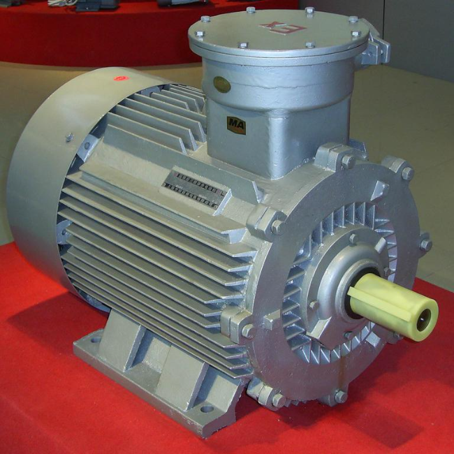 YE3-160L-2防爆电机45°角实拍